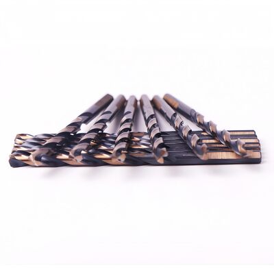 kaufen ANSI M35 Kobalt-Twist-Bohrgerät ¥ 1/2 Zoll Maximal, Drei-Flach-Riegel, Schwarz & Gold, für Metallbohrungen online manufacture