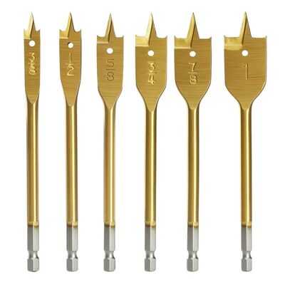 satın al Titanyum Paddle Wood Drill Bit Endüstriyel Karbon Çelik Ahşap Boring Aletleri online manufacture