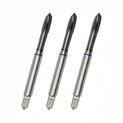comprar M2 DIN371 Máquina HSS de pontos espirais de torneiras com revestimento de Ticn online manufacture