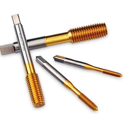 satın al TiN kaplamalı Hss Filtrasyon Muslukları M35 DIN 371 Makine Muslukları M8 online manufacture