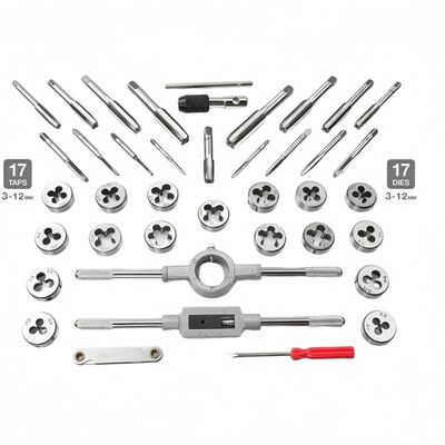 comprar 40 peças profissionais de SAE, com torneira e matriz. Aço de liga de alta resistência. online manufacture