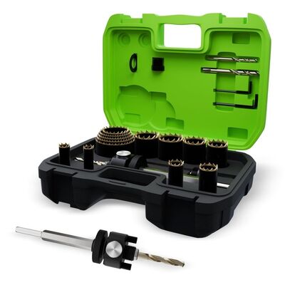 comprar Corte de agujeros de metal TPI 21pc M42 Kit de sierra de agujeros Bi Metal para fontanería online manufacture