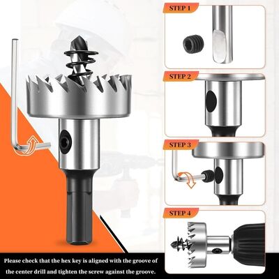 ซื้อ 80 มิลลิเมตร Hole Saw Tooth HSS Steel Drill Bit Cutter Tool สําหรับเหล็กเหล็กไม้ online manufacture