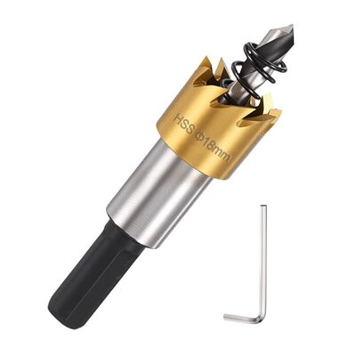 comprare Industrial 18mm HSS-TiN Master Cutter. Soluzione di riduzione dell'attrito per alluminio e lamiere di metallo. online manufacture