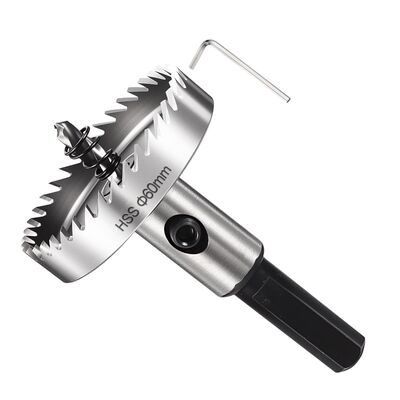 satın al 60mm HSS delik testere 64 HRC - 66 HRC Hss Brad Nokta matkapları online manufacture