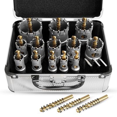 acheter Un kit professionnel de 19 pièces TCT. Des tiges triangulaires à couple élevé et 3X de pièces de rechange pour l'acier inoxydable 304/316. online manufacture