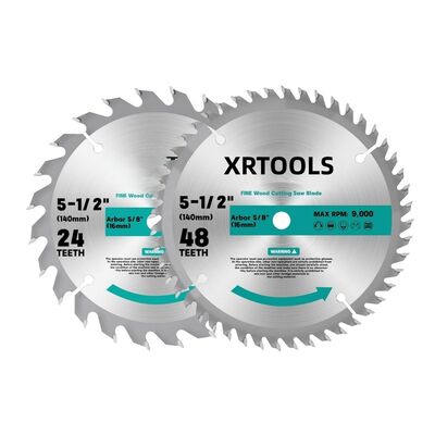 Buy 140mm Circular Saw Blade for Rough Framing | Low-Drag 24T Construction Blade (5/8