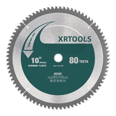 comprare Lama per sega circolare TCT industriale da 10 pollici | Taglierina in alluminio e plastica TCG da 254 mm, 80 denti online manufacture
