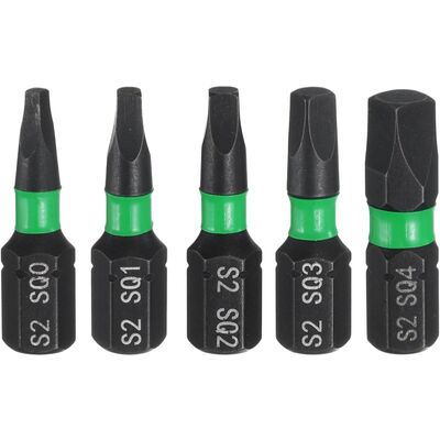 kaufen Professionelle Schraubendreherbits SQ0-SQ4 ♪ Schockbeständige S2-Legierung online manufacture