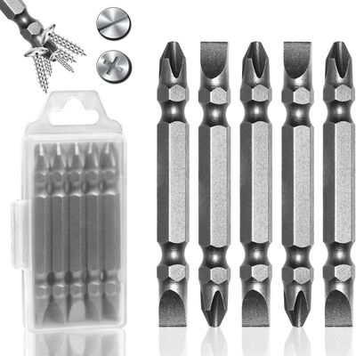 comprar Industrial 65mm Bit Duplo-Ended. PH2 & SL6 (Flathead) S2 Aço Power Bit online manufacture