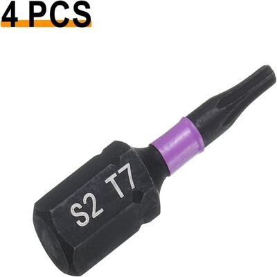 Mua Bit điều khiển sao T7 hạng nặng | Lớp hoàn thiện Nitrided có độ mài mòn cao (Chuôi lục giác 1/4