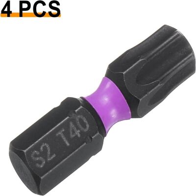 acheter Embout de puissance T40 à couple élevé | Entraînement Torx automobile anti-éclatement (hexagonal 1/4